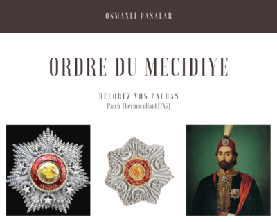 Patch Médaille Ottomane (Mecidiye) – Image 3